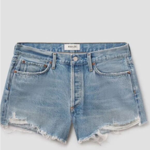 NNWOT 148.00 AGOLDE 28 PARKER VINTAGE CUT OFF SHORT - Picture 3 of 8